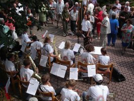 Die Jugendkapelle des Musikvereins Rauenberg