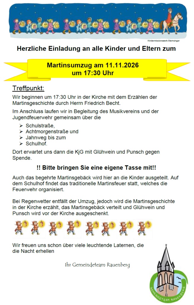 St. Martin in St. Peter & Paul Rauenberg 2026